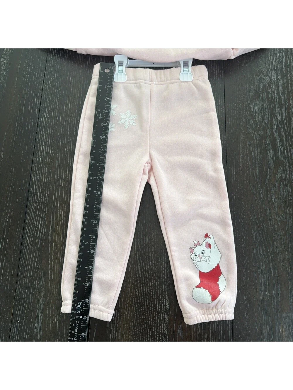 Disney Aristocats - Pink Meowy Christmas Baby Sweater Set-12M